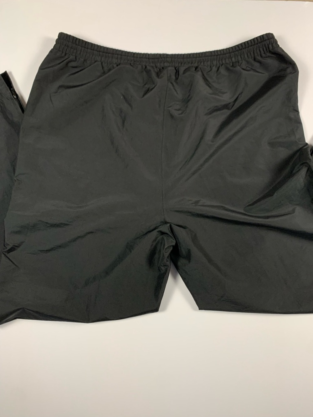 Sun Mountain Rain Pants XL Black Waterproof Golf Zip Leg Lightweight